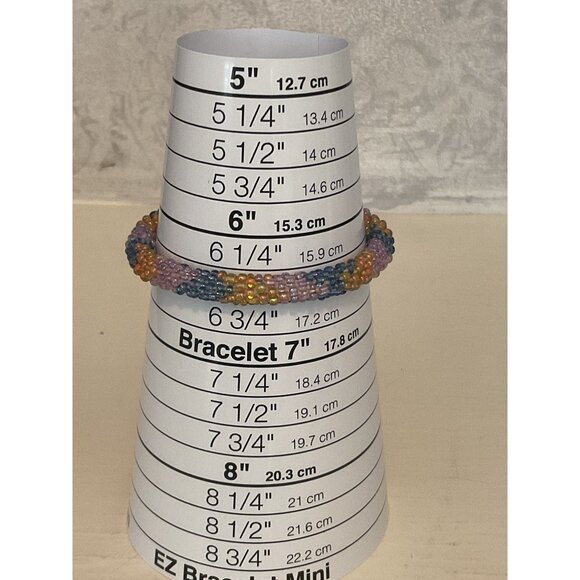 Handcrafted Beaded Bracelet Multicolor Boho Style For Women - Picture 3 of 3